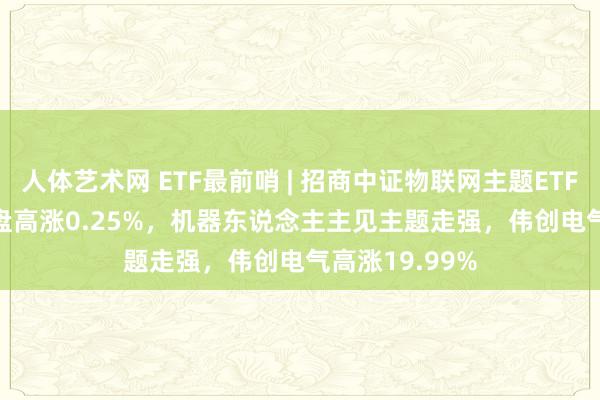 人体艺术网 ETF最前哨 | 招商中证物联网主题ETF(159701)早盘高涨0.25%,机器东说念主主见主题走强,伟创电气高涨19.99%