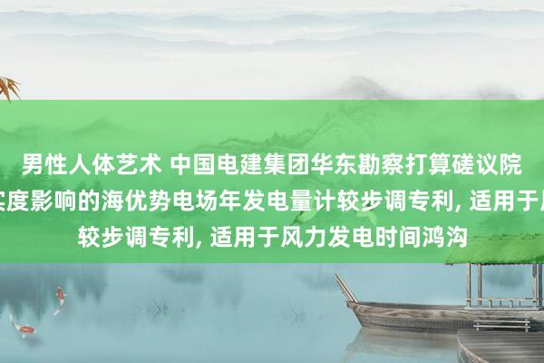 男性人体艺术 中国电建集团华东勘察打算磋议院苦求计及大气踏实度影响的海优势电场年发电量计较步调专利， 适用于风力发电时间鸿沟